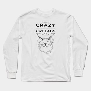 Crazy cat lady Long Sleeve T-Shirt